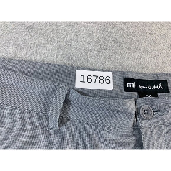 Travis Mathew BECK Flat Front Casual Shorts (Men's Size 38) Gray -11" - Picture 4 of 10